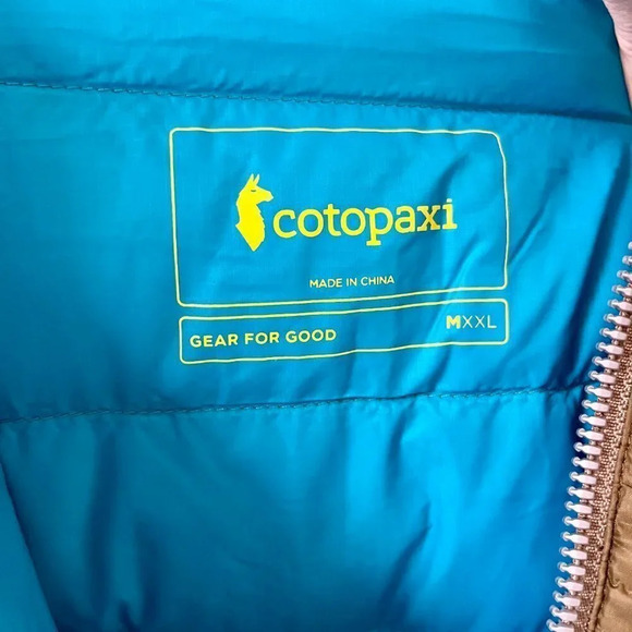 NWT Cotopaxi Men Fuego Hooded Down Puffer Jacket Oak Graphite - Picture 7 of 9